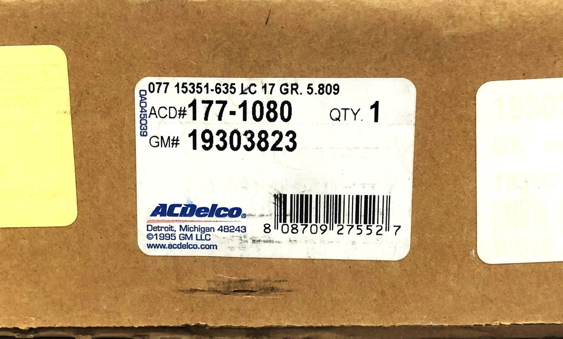 AC Delco Brake Disc Rotor 177-1080 (19303823) NOS