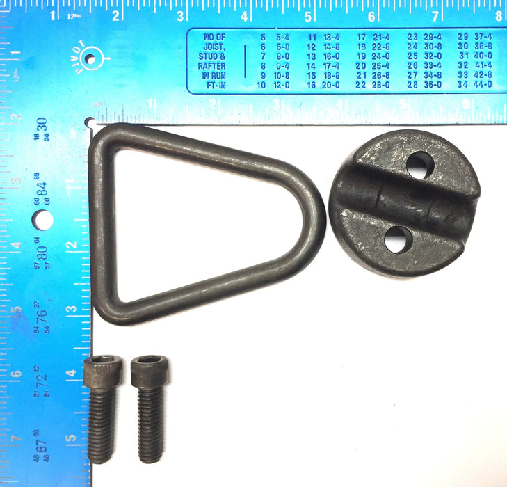 ADB Steel Black Oxide Flip-Flop Hoist Ring Assembly 34035S [Lot of 2] NOS
