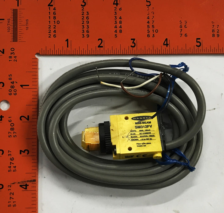 Banner Mini-Beam Photoelectric Switch SM312FV NOS