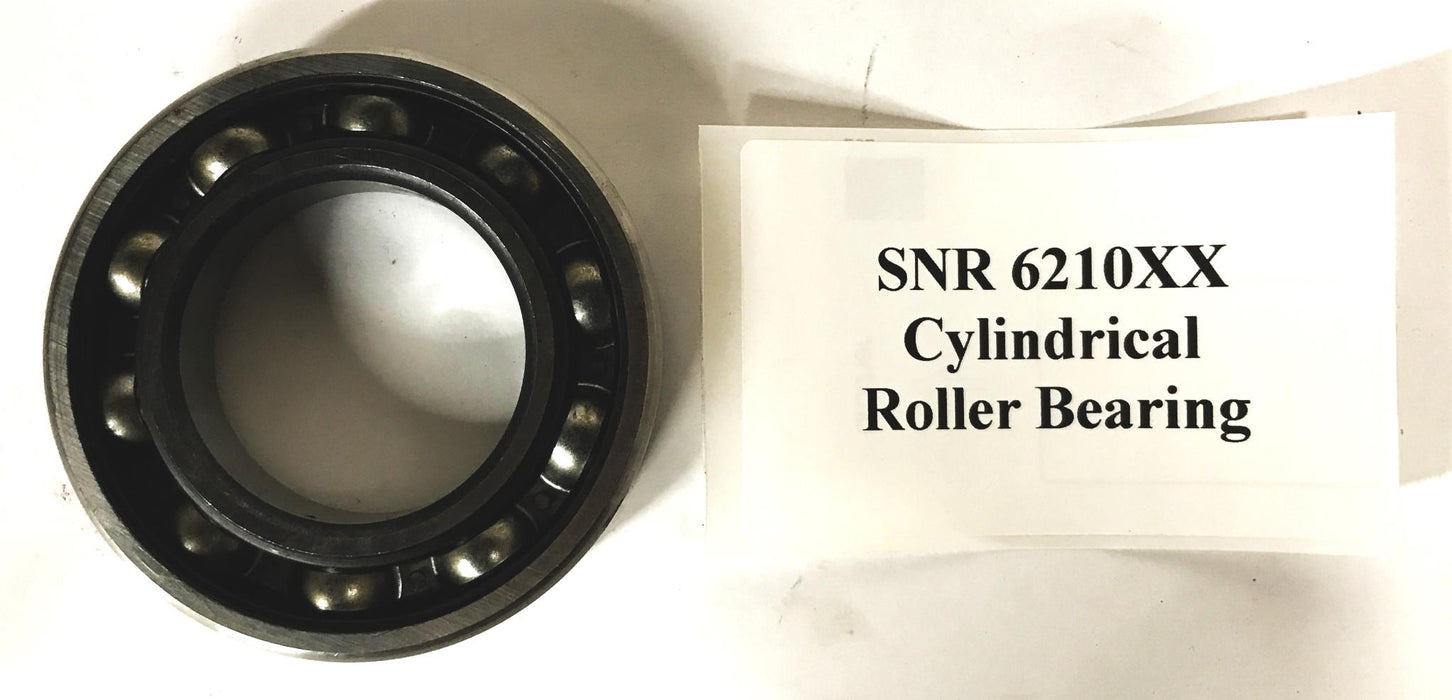SNR Cylindrical Roller Bearing 6210XX [Lot of 4] NOS