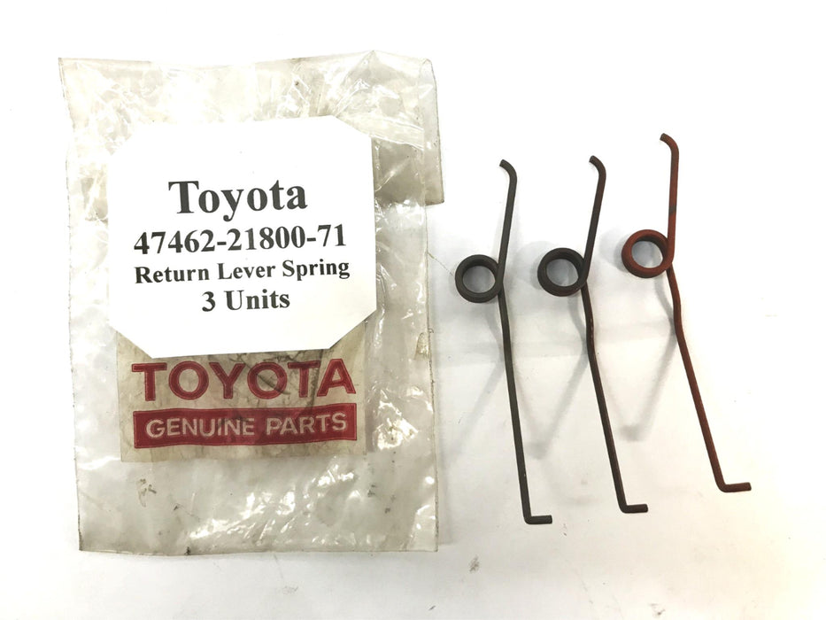 Toyota Forklift Return Lever Spring 47462-21800-71 [Lot of 3] NOS
