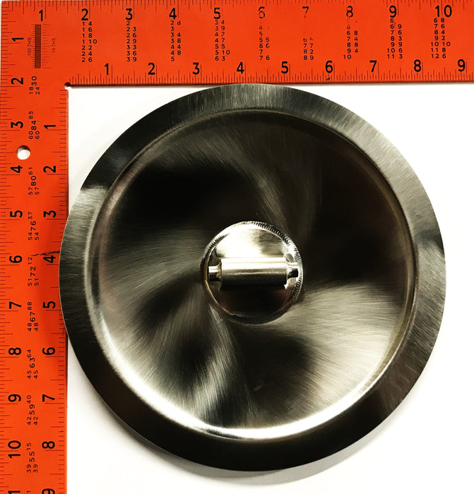 Piab Bottom Valve 180 Stainless Steel Flap D=210, Cpl 0103868 NOS
