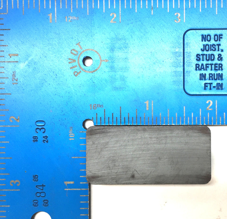 Unbranded Unmagnetized Ferrite Ceramic Magnet 1.87"x .87"x .37" [Lot of 30] NOS