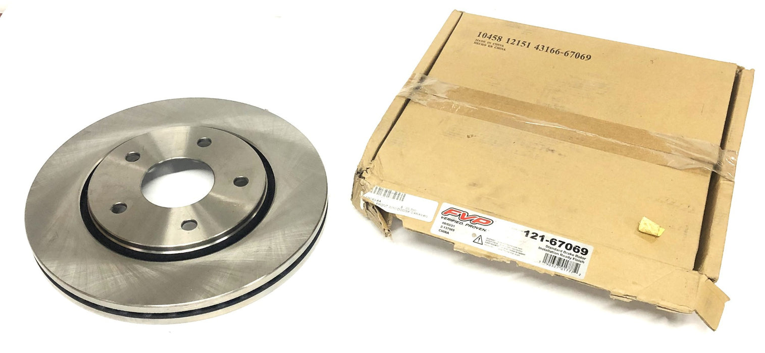 FVP Standard Brake Disc Rotor 121-67069 (2-137569) NOS