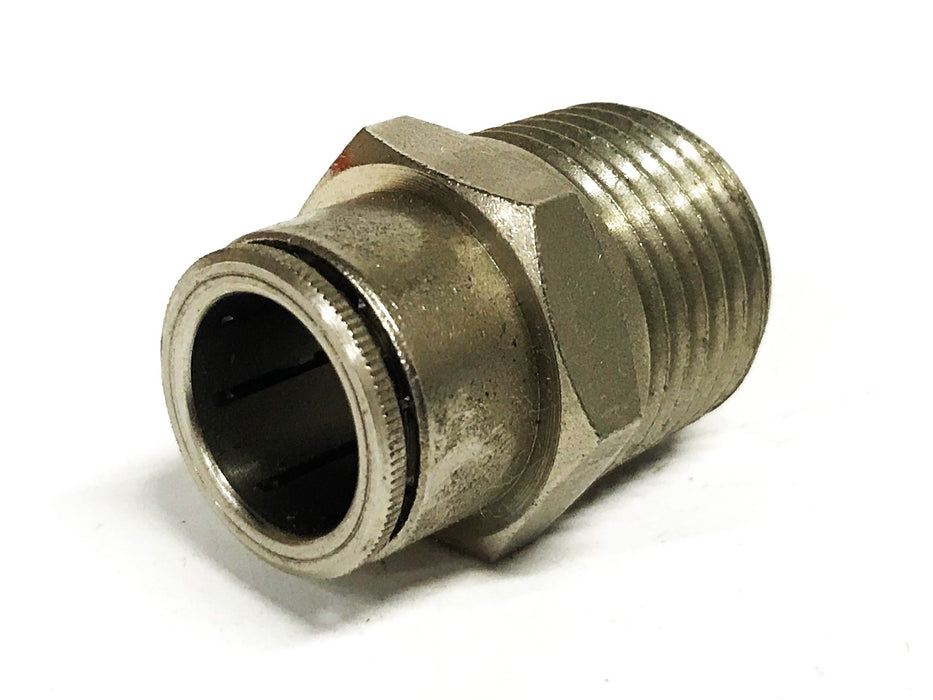 Unbranded1/2 inch Push-in Hose Coupling [Lot of 5] NOS
