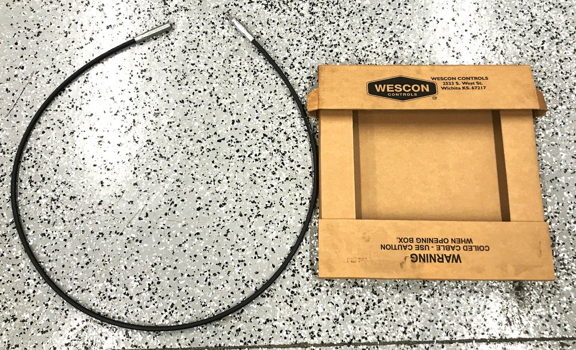Wescon 84 Inch Cable Remote Valve Control 51410841 NOS