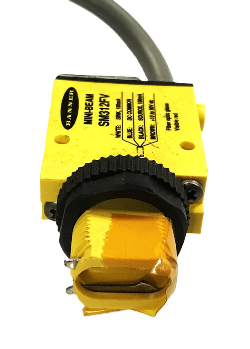 Banner Mini-Beam Photoelectric Switch SM312FV NOS