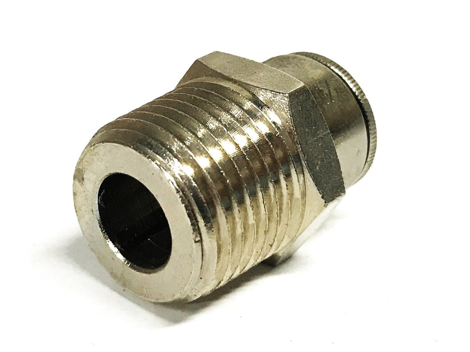 Unbranded1/2 inch Push-in Hose Coupling [Lot of 5] NOS