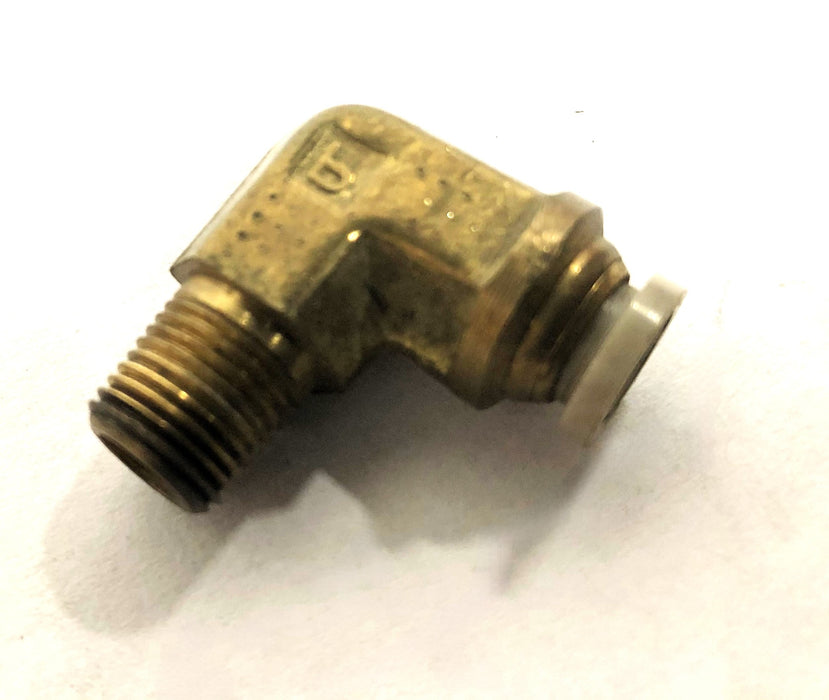 Parker 28TPI  Brass 90 Degree Elbow Fitting Adapter 1/4 Inch [Lot of 7] NOS