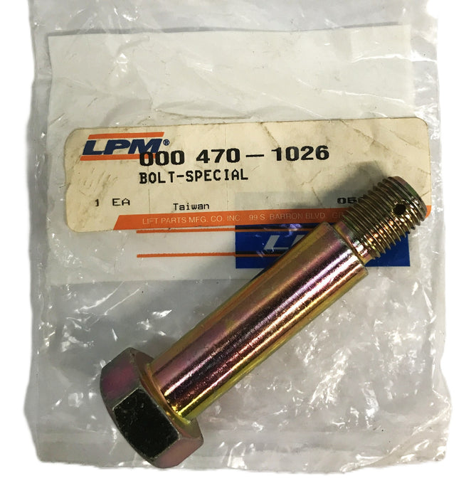 LPM Zinc Plated Steel Hex Bolt 470-1026 [Lot of 2] NOS
