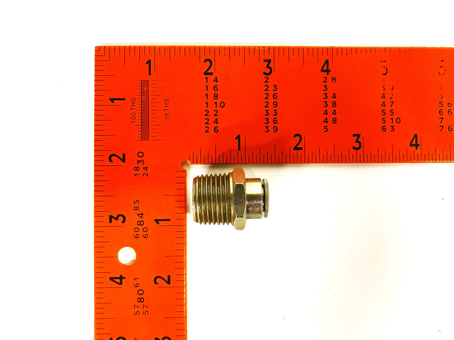 Unbranded 3/8 inch Push-in Hose Coupling [Lot of 5] NOS