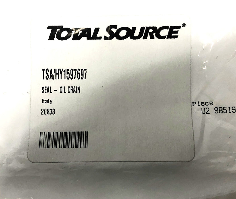 Total Source Oil Drain Seal For Hyster Forklift HY1597697 NOS