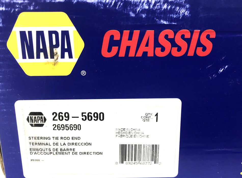 NAPA Chassis Steering Tie Rod End 269-5690 NOS
