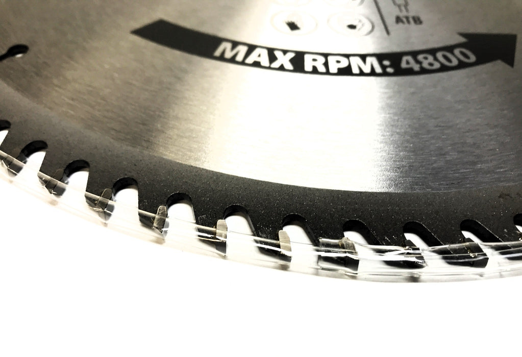 OA-BRES 12" Carbide Tungsten 80T Miter/Table Saw Blade NOS