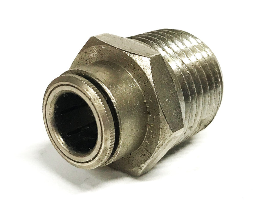 Unbranded 3/8 inch Push-in Hose Coupling [Lot of 6] NOS