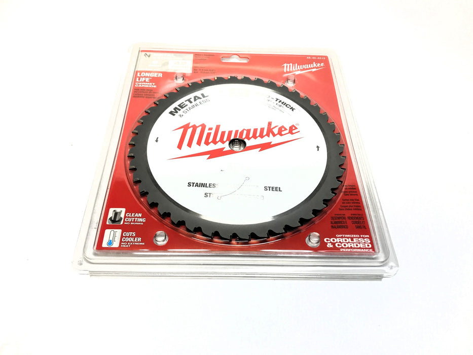 Milwaukee 8" DIA 5/8" Arbor 42 Tooth Metal Cutting Saw Blade 48-40-4515 NOS
