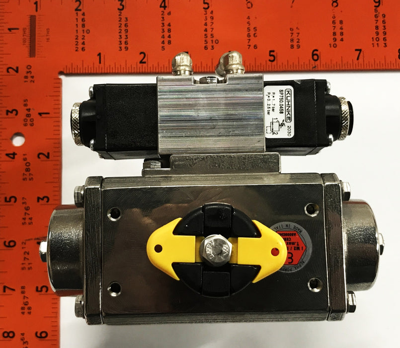 Alphair Pneumatic Actuator Valve Assembly 042-A-F3/5Q11 NOS