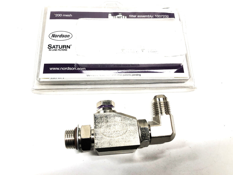 Nordson 200 Mesh Inline Filter Assembly 1007232 NOS