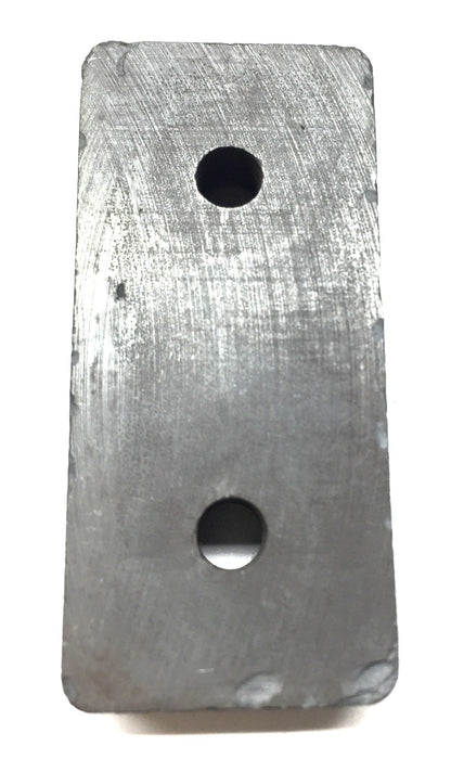 Magnet Source 3/8"x 7/8"x 1-7/8" Ferrite Block w/2-Countersunk Holes [Lot of 20]