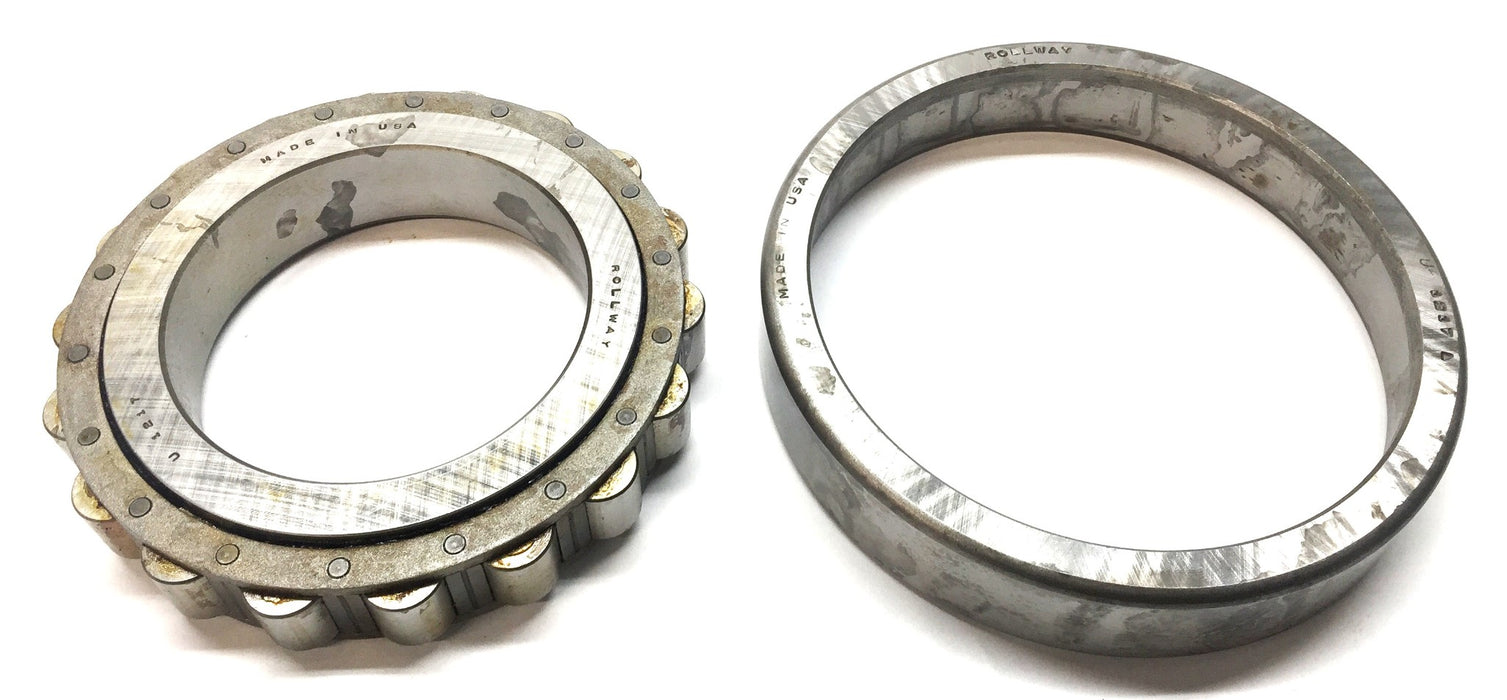 Rollway Cylindrical Roller Bearing U1217 With Outer Race (U1217L) (No Box) NOS