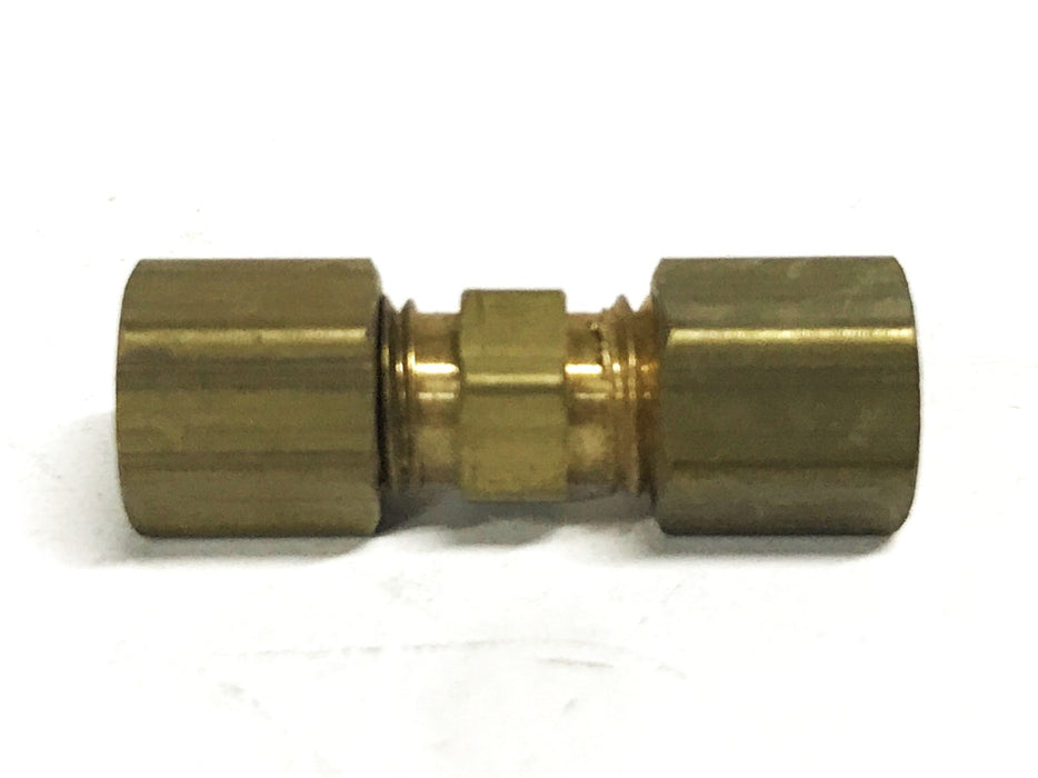 Unbranded Brass 3/8 inch Hex Compression Union [Lot of 17] NOS
