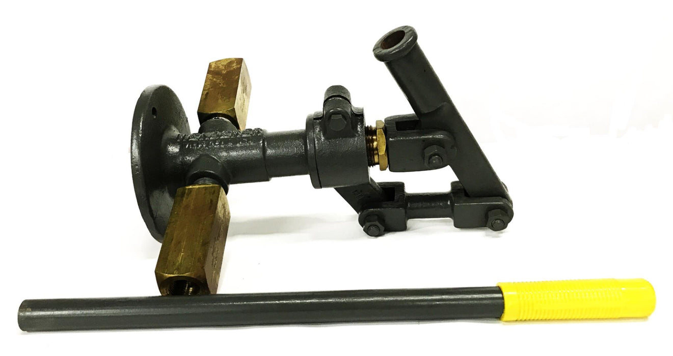 Henderer Cast Iron Hand Operated Hydraulic Pump PP58601 NOS