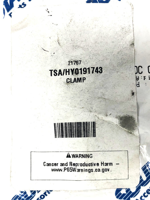 Total Source Clamp For Hyster Forklift HY0191743 NOS