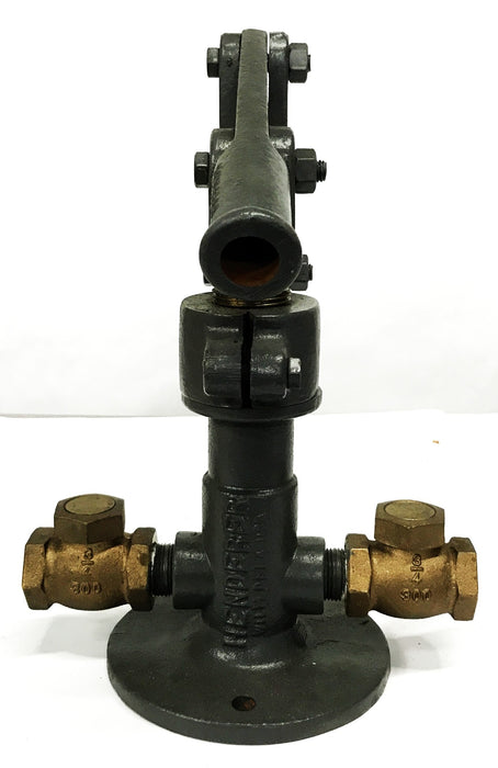 Henderer 3/4 inch 300 PSI Cast Iron Hand Operated Hydraulic Pump PP58601 NOS