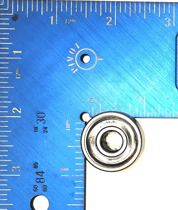 New Departure Single Row Ball Bearing (No Box) 87039 [Lot of 2] NOS