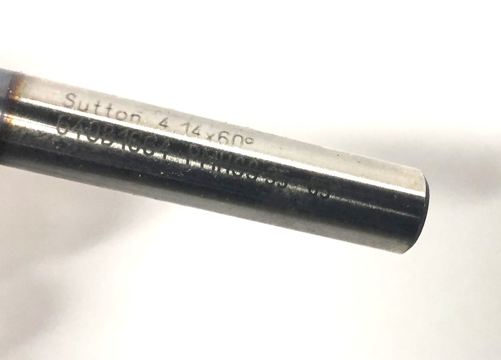 Sutton Tools 4.14mmx60deg Step Drill TiCN 640B1664 NOS