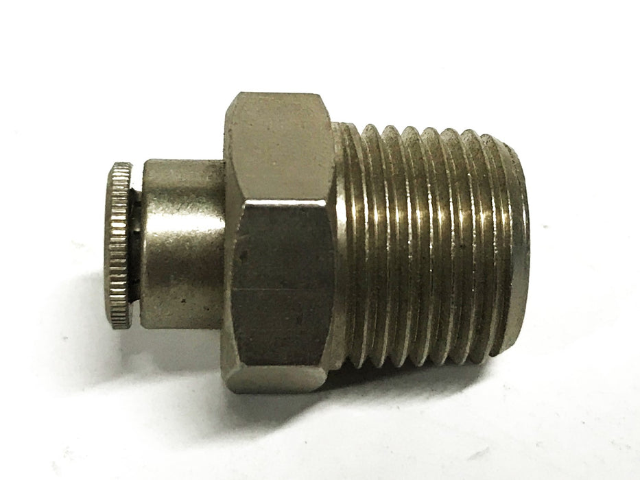 Unbranded 1/4 inch Push-in Hose Coupling [Lot of 6] NOS