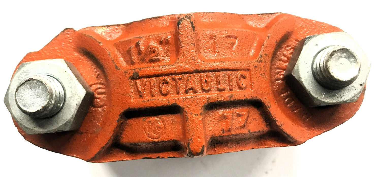 For Victaulic 1-1/2 Inch Split Clamp -77 [Lot Of 3] NOS