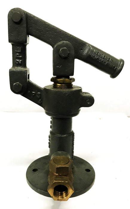 Henderer 3/4 inch 300 PSI Cast Iron Hand Operated Hydraulic Pump PP58601 NOS