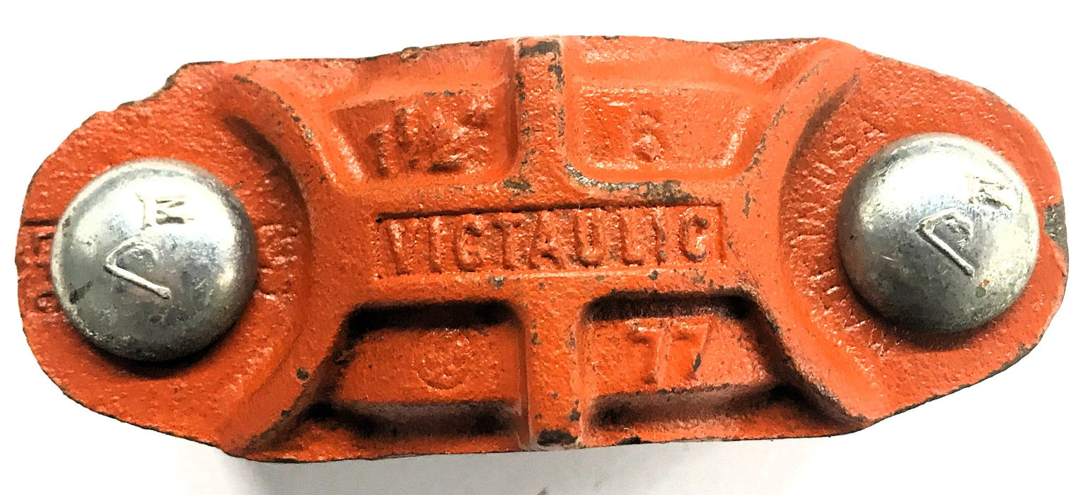 For Victaulic 1-1/2 Inch Split Clamp -77 [Lot Of 2] NOS