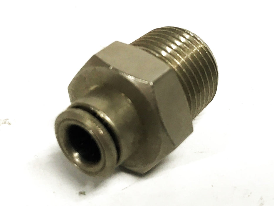 Unbranded 1/4 inch Push-in Hose Coupling [Lot of 6] NOS