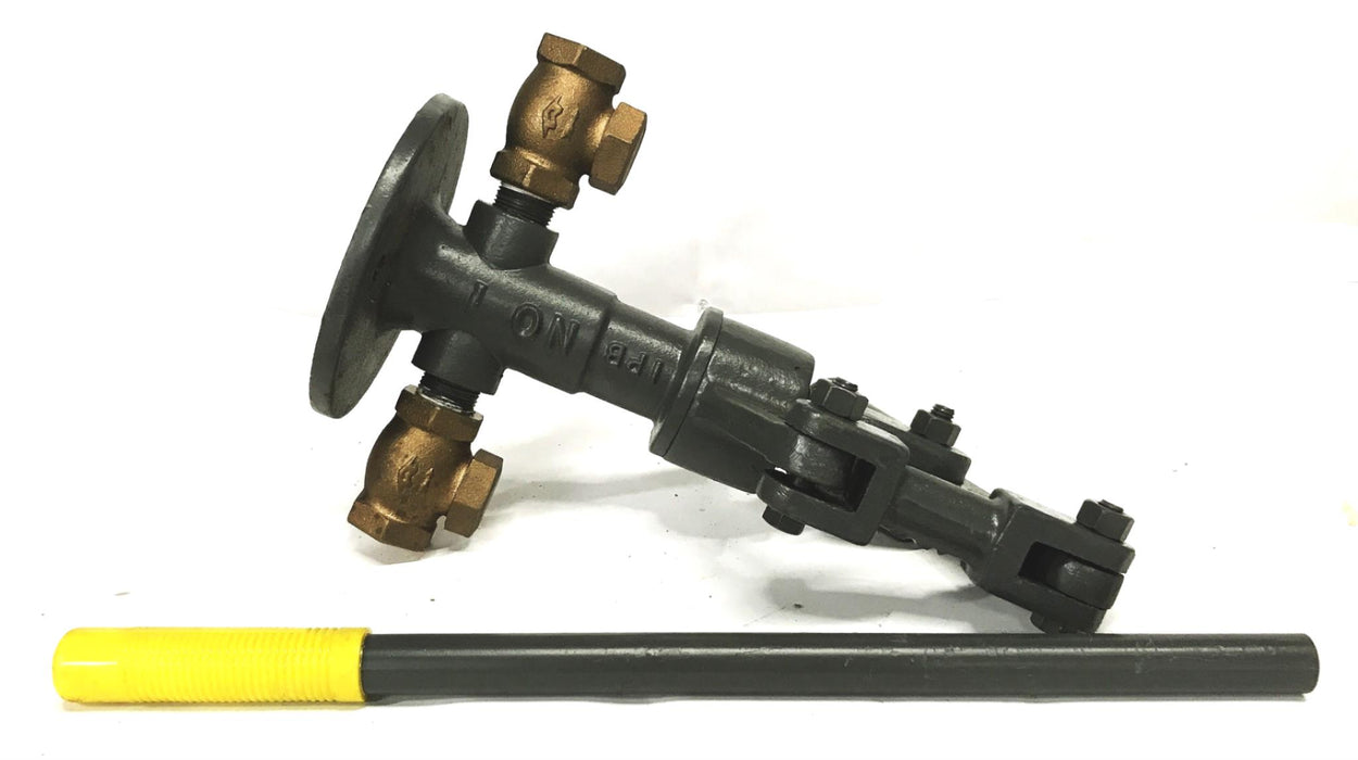 Henderer 3/4 inch 300 PSI Cast Iron Hand Operated Hydraulic Pump PP58601 NOS