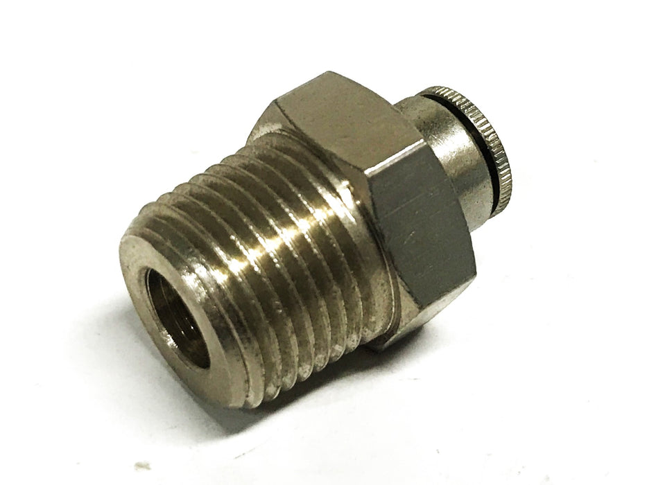 Unbranded 1/4 inch Push-in Hose Coupling [Lot of 6] NOS