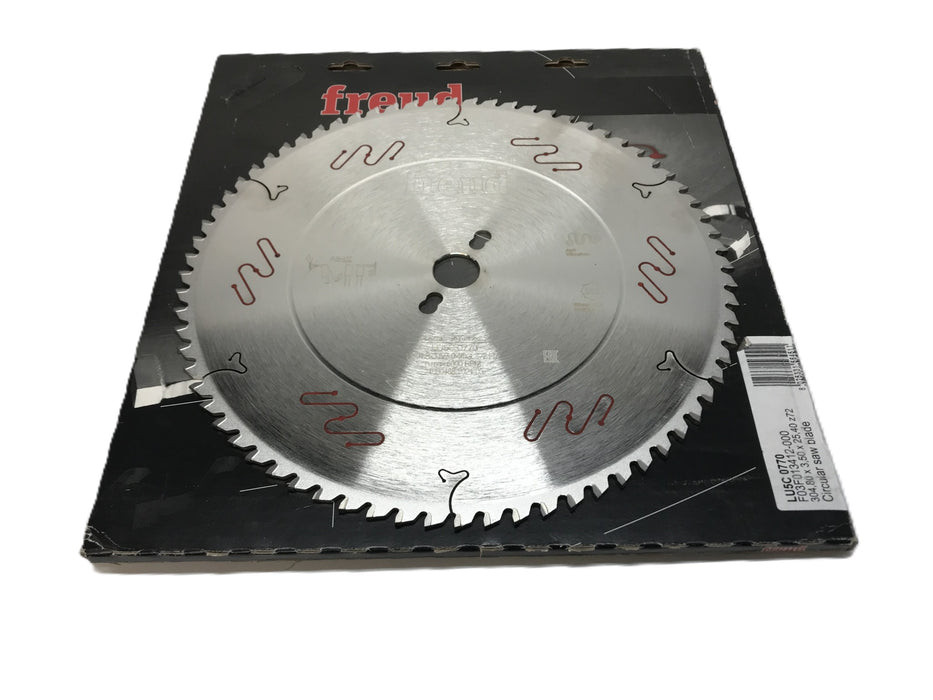 Freud 72T Non-Ferrous Metal Cutting Saw Blade LU5C0770 NOS