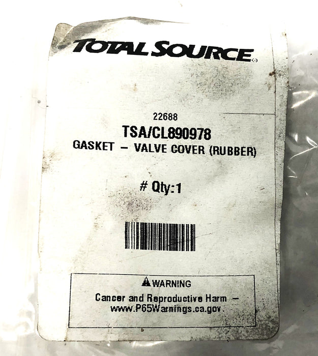 Total Source Rubber Valve Cover Gasket CL890978 NOS