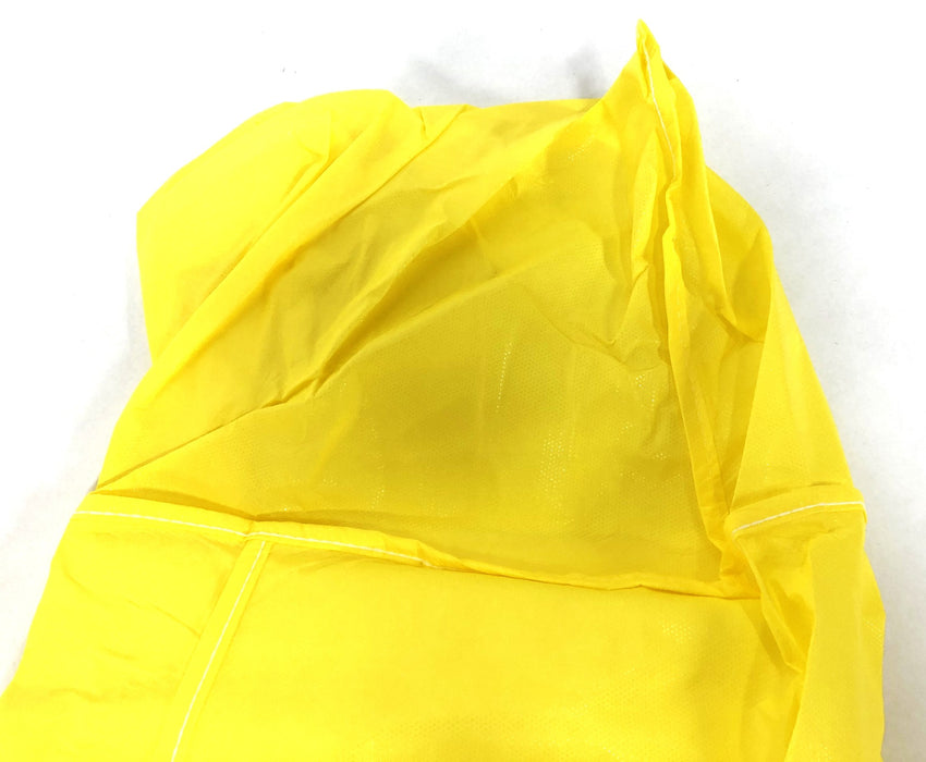 Kleenguard 3XL A70 M Yellow Hooded Coverall 00686 (00686-01) [Lot of 4] NOS