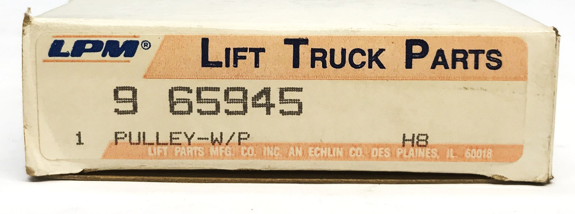 LPM 4 inch Pulley 9-65945 NOS