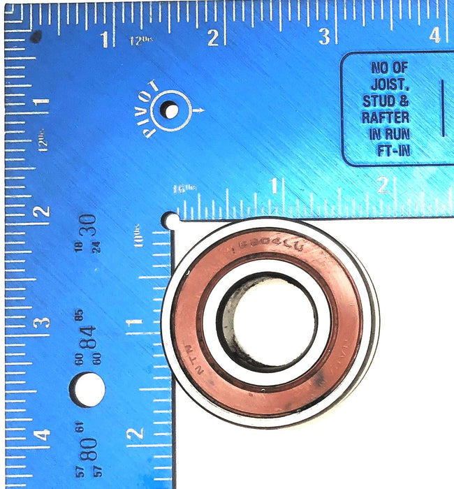 NTN Deep Groove Ball Bearing (No Box) 6204LU [Lot of 3] NOS