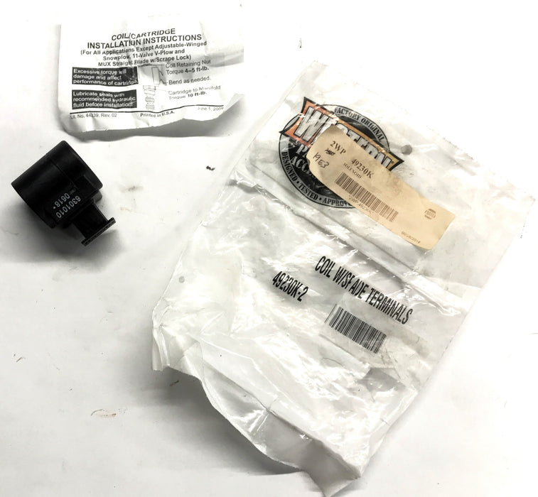 Western Coil With Spade Terminals 49230K-2 NOS