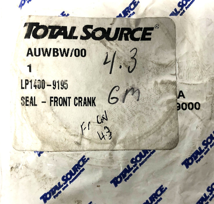 Total Source Front Crank Seal LP1400-9195 NOS