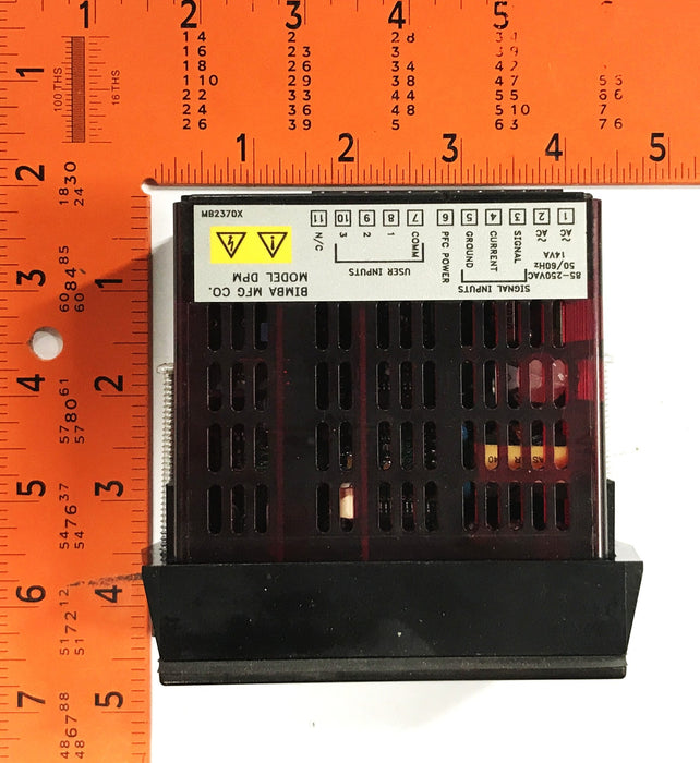 Bimba Manufacturing Panel Meter Model DPM USED