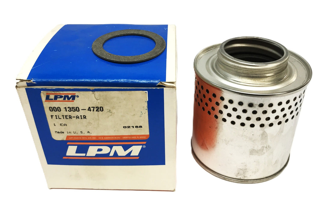 LPM Forklift Breather Filter 000-1350-4720 NOS