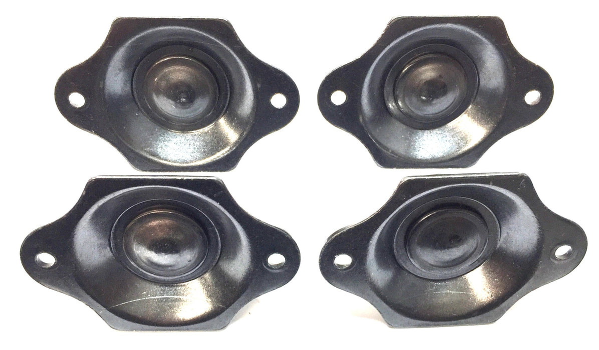 Material Flow 2-Bolt Mount Steel Ball Transfer Roller OB-FMC [Lot of 4] NOS