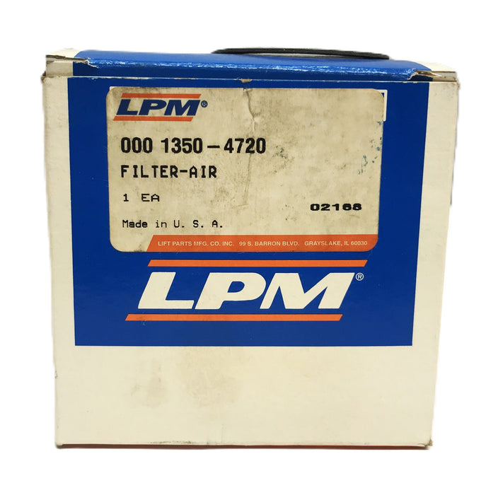 LPM Forklift Breather Filter 000-1350-4720 NOS