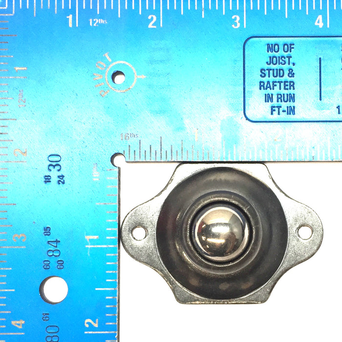 Material Flow 2-Bolt Mount Steel Ball Transfer Roller OB-FMC [Lot of 4] NOS