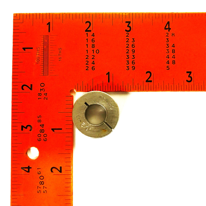 Climax 1/2 inch 1-PC Split Shaft Collar 1C-050-SS [Lot of 4] NOS